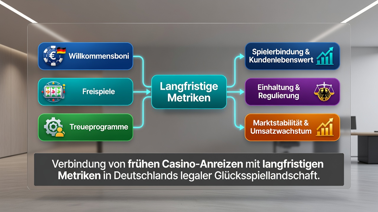 Analyse von langfristigen Metriken in der deutschen Glücksspielbranche