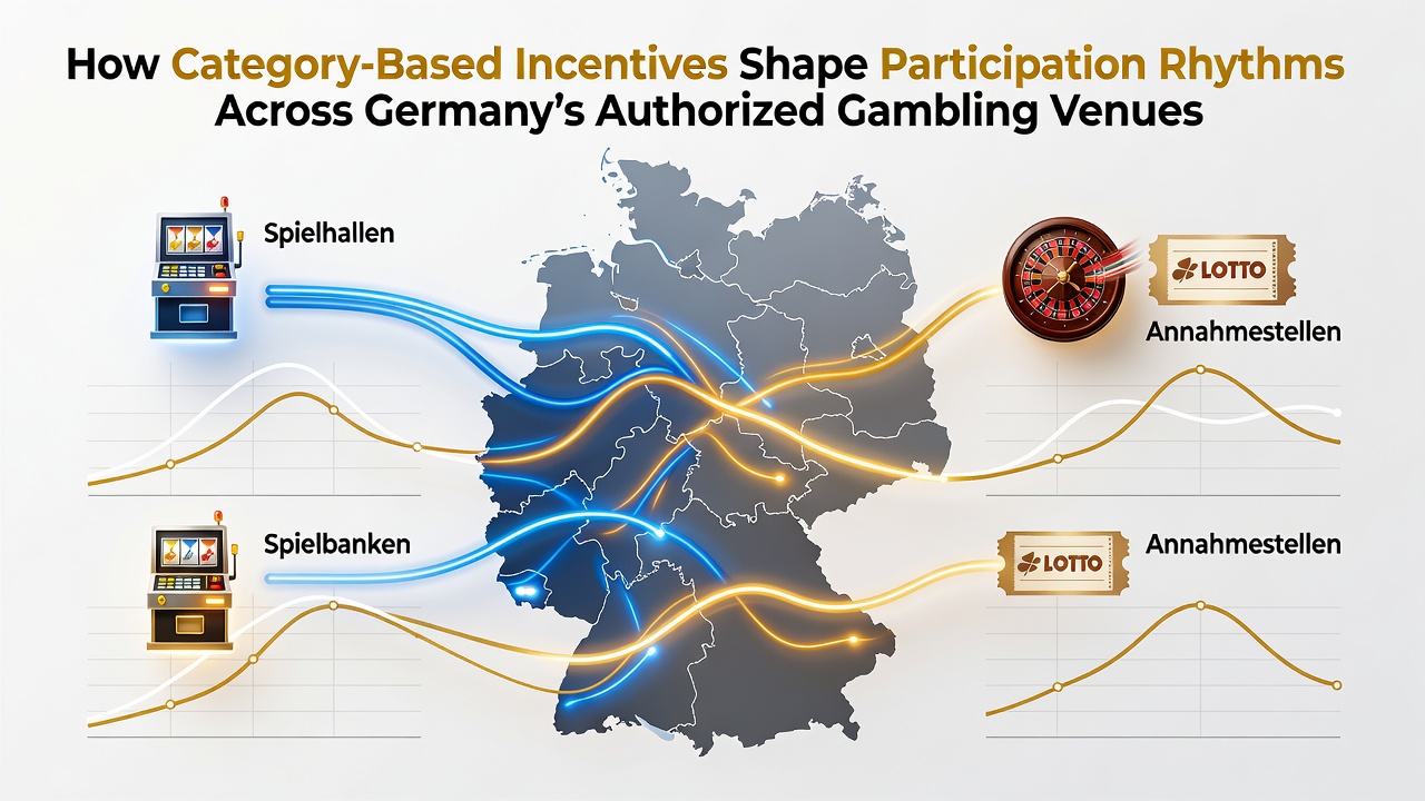 Darstellung kategoriebasierter Anreize in autorisierten deutschen Glücksspielstätten mit Fokus auf Spielerströme