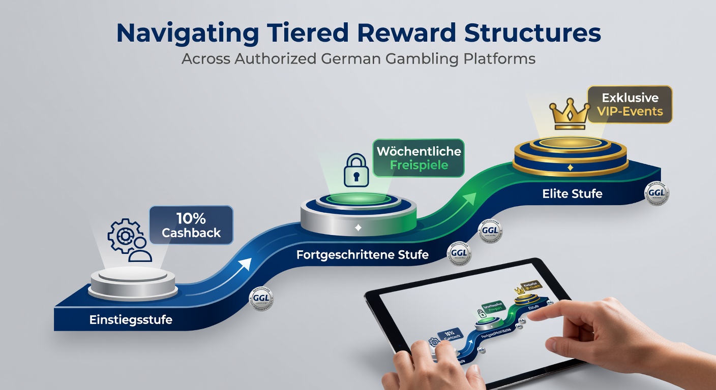 Darstellung von Belohnungsvorteilen in höheren Stufen mit Fokus auf Cashback und exklusive Angebote