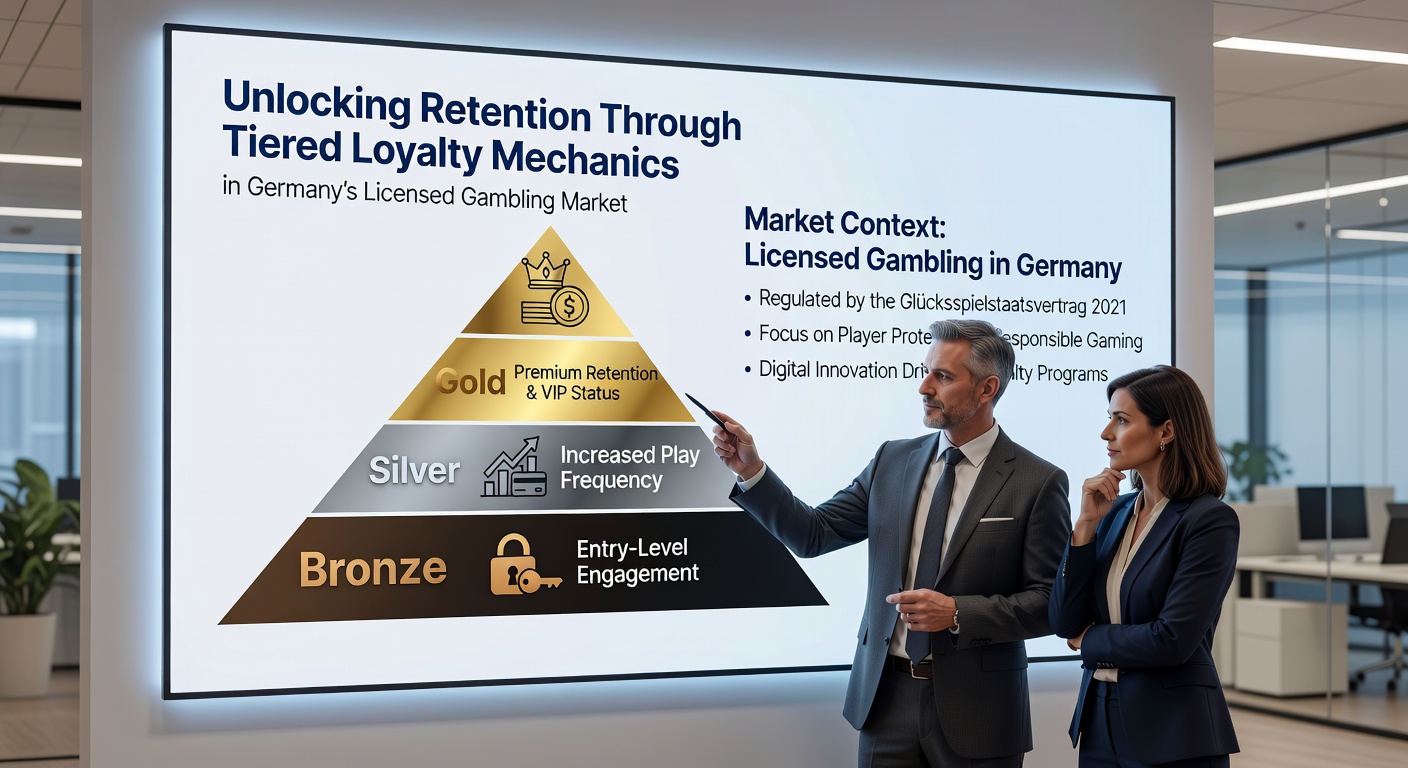 Analyse von Spieler-Retention-Daten mit Diagrammen zu gestaffelten Treueprogrammen